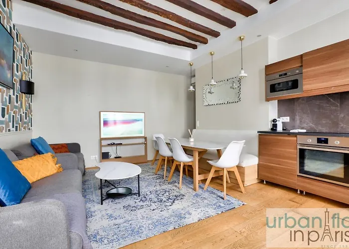 Apartment Urban Flat 70 - Authentic 3bdr Parisian Flat *