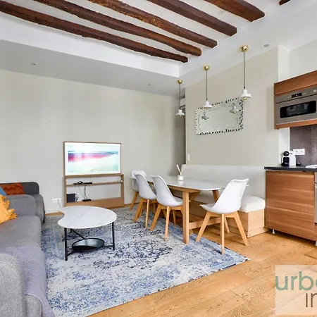 公寓 Urban Flat 70 - Authentic 3bdr Parisian Flat *