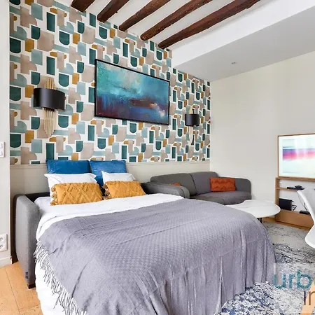 公寓 Urban Flat 70 - Authentic 3bdr Parisian Flat